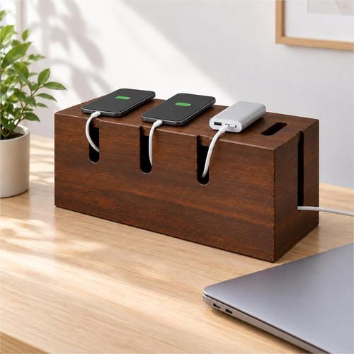 Large wood cable management - wood,