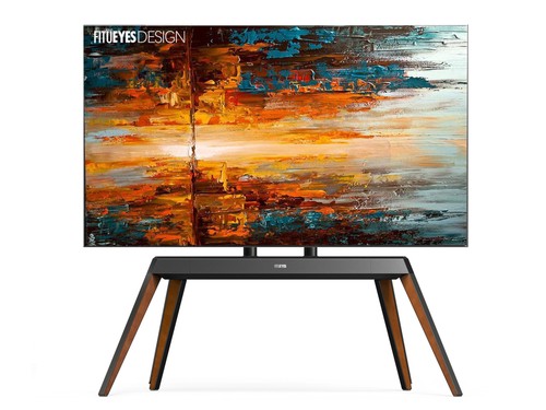 Easel wood iron floor stand - wood,