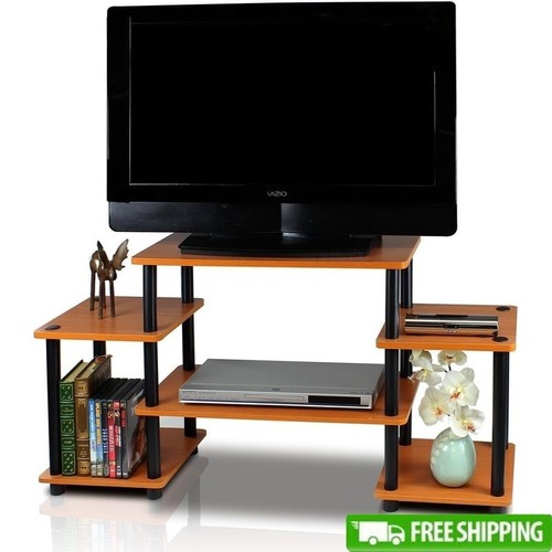Open shelf wooden stand - wooden, 32